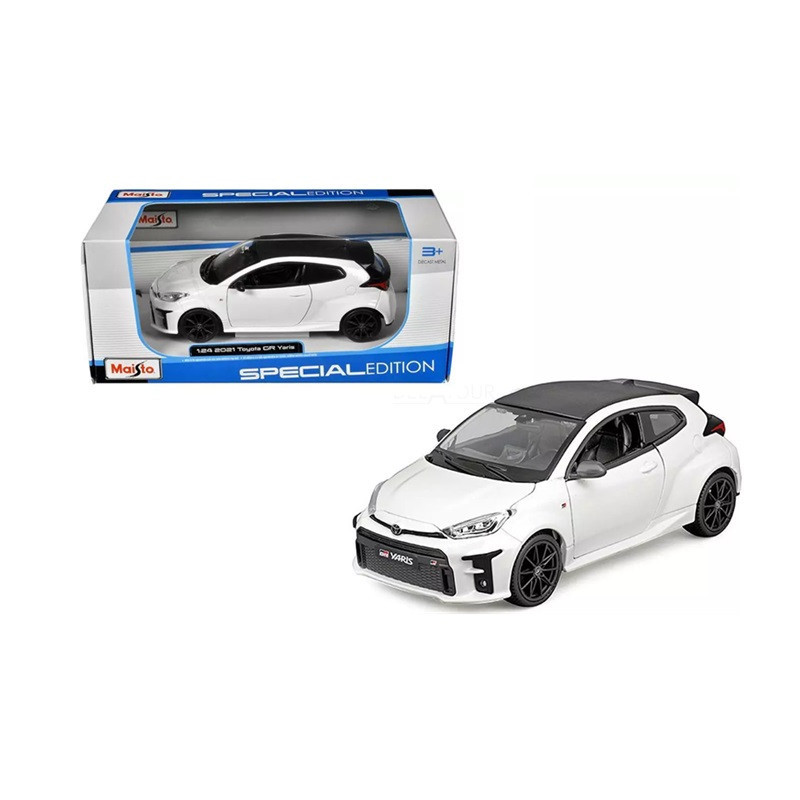 MAISTO Toyota GR Yaris 2021 biała 32909 29091