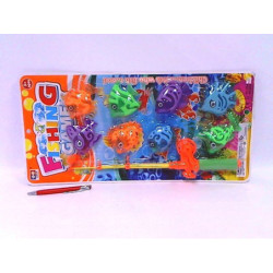 Wędka z rybkami na blistrze 1100 75909