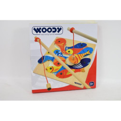 WOODYLAND Gra magnet.Rybki z wędką 90014 00145