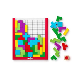 WOODYLAND Gra z kostką Łamigłówka 91918 19185