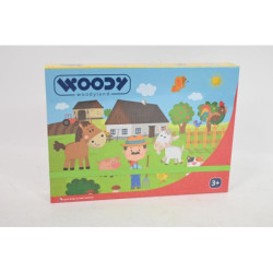 WOODYLAND Pud.z magnet.kształt.Farma 92150 21508