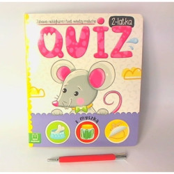  Quiz 2-latka z myszką Zabawa naklejk...32823