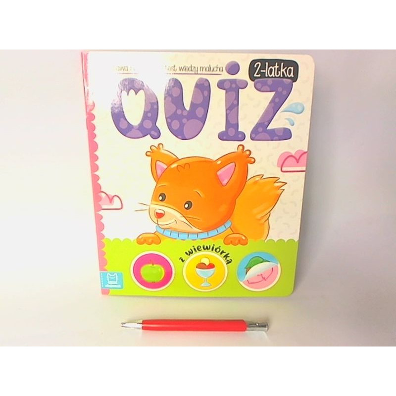  Quiz 2-latka z wiewiórką Zabawa nakl...32847