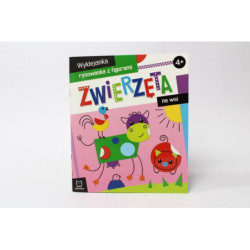  Wyklej.,..z figurami 4+ Zwierzęta n/wsi 33530