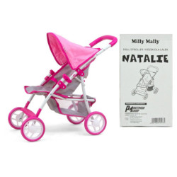  Wózek d/lalek Natalie pink 2724 24965