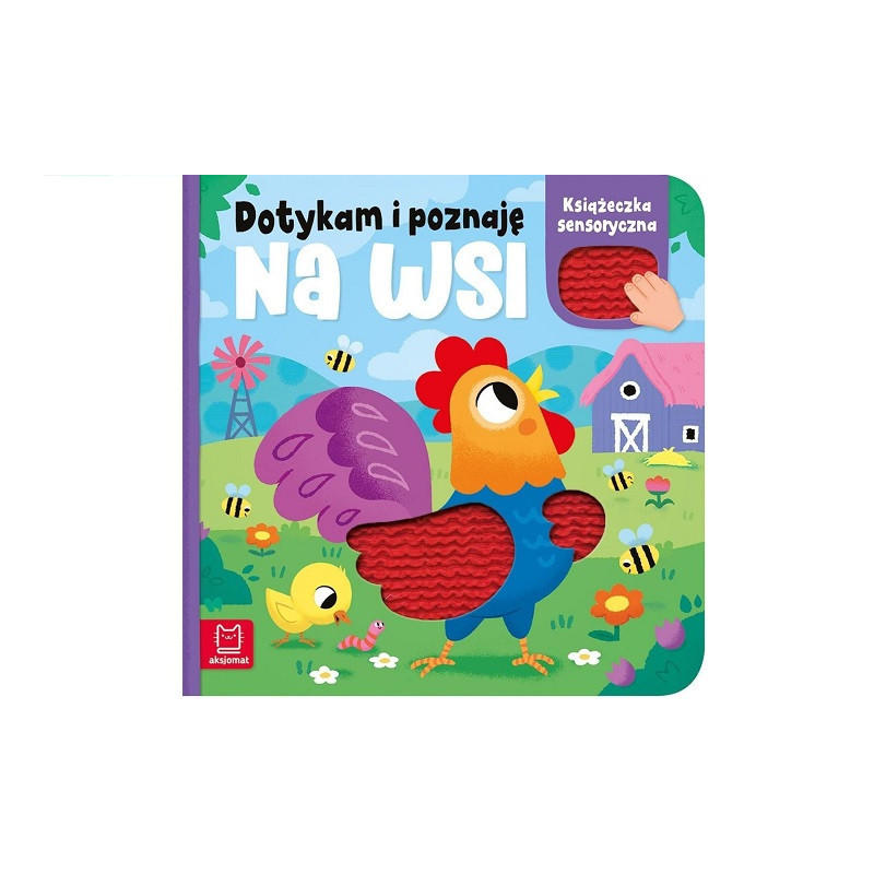 Dotykam i poznaję Na wsi książeczka sensor.42175