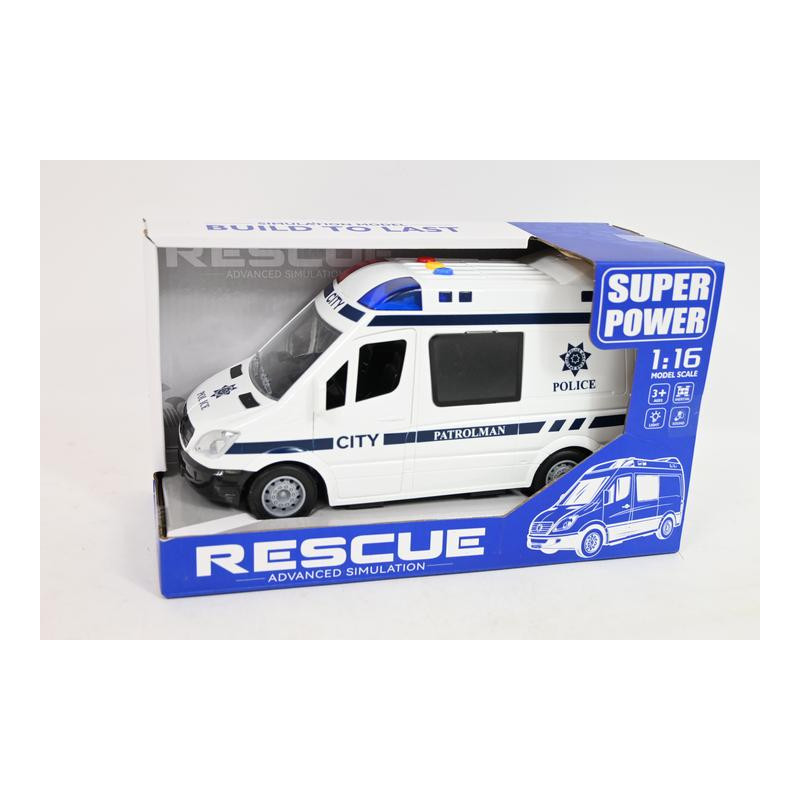 Auto policja na baterie 05490