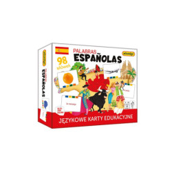 Palabras Aspanolas językowe karty edukacyjne 08032