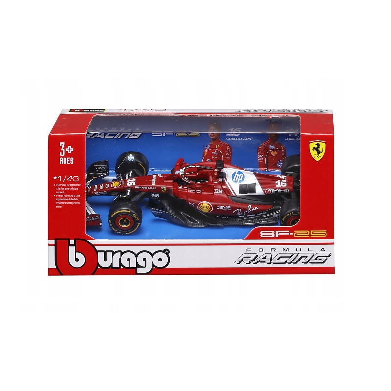 BBU 1:43 Ferrari Formula SF-25 C.Leclerc 36853_16
