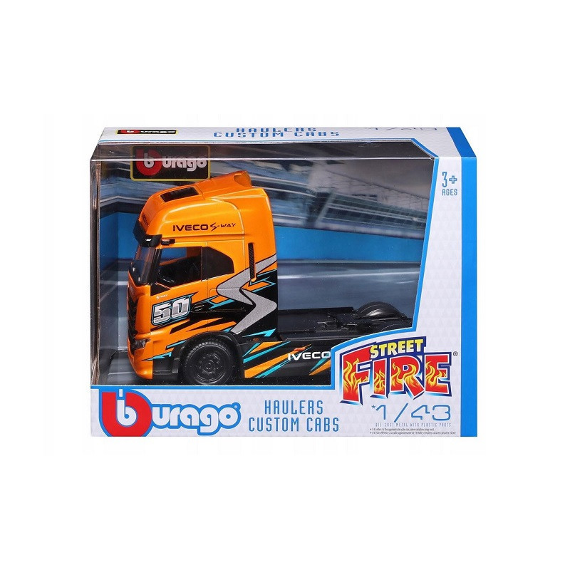 BBU 1:43 Str.Fire Haulers Custom Cabs Iveco 32208