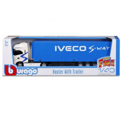 BBU 1:43 Street Fire Haulers Iveco S-Way 31469