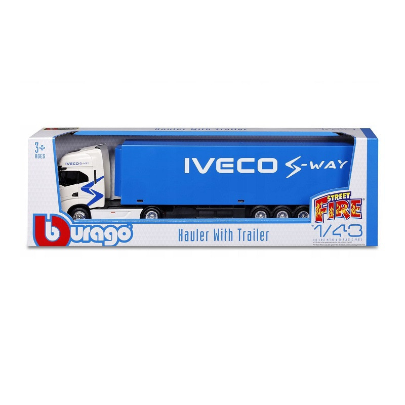 BBU 1:43 Street Fire Haulers Iveco S-Way 31469