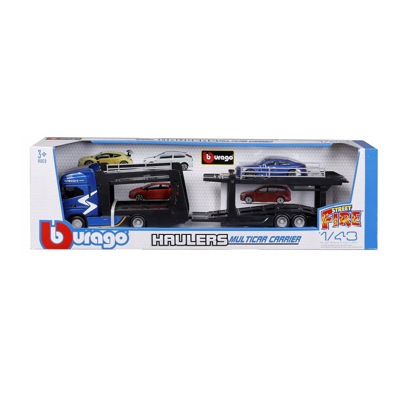 BBU 1:43 Street Fire Multicar Carrier Iveco 31475
