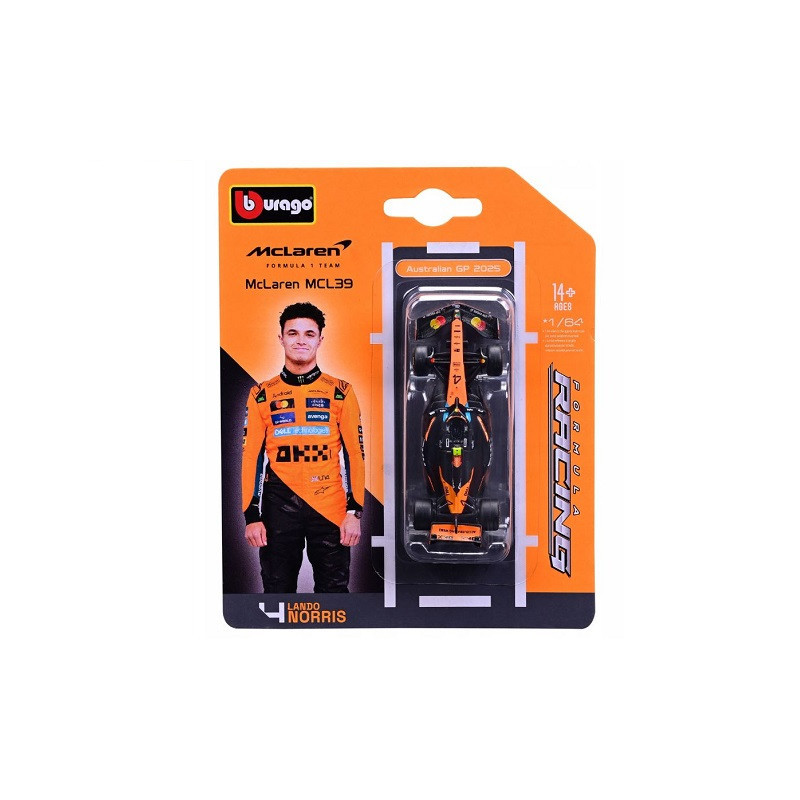 BBU 1:64 Formula McLaren MCL39 L.Norris 58001_4