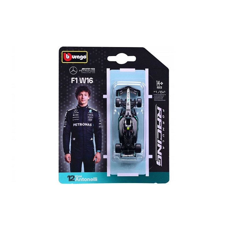 BBU 1:64 Formula Mercedes AMG K.Antonelli 58002_12
