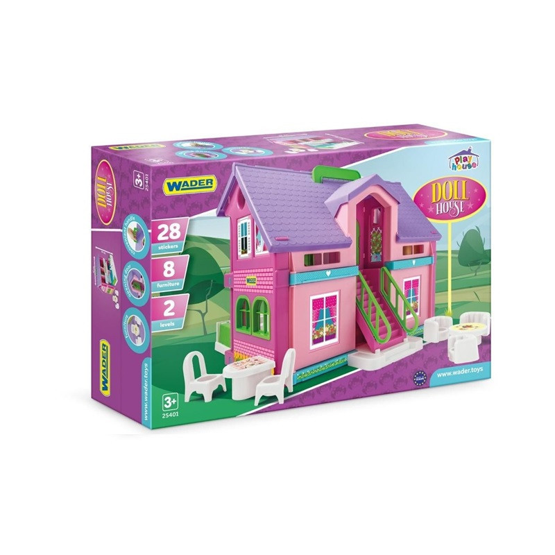 WADER Play House domek dla lalek 25401 54015