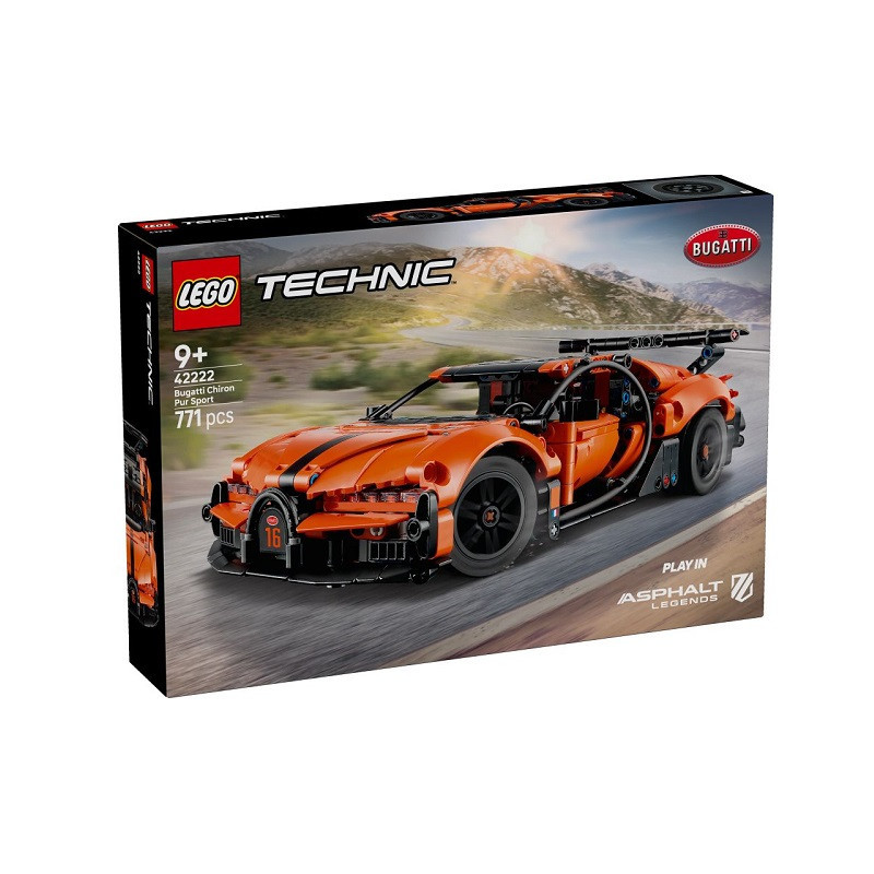  LEGO TECHNIC Hipersam.BugattiChiron 42222