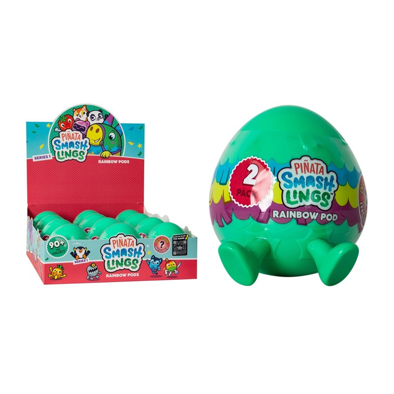  P.M.I.Pinata SmashLings Rainbow 2fig 84897