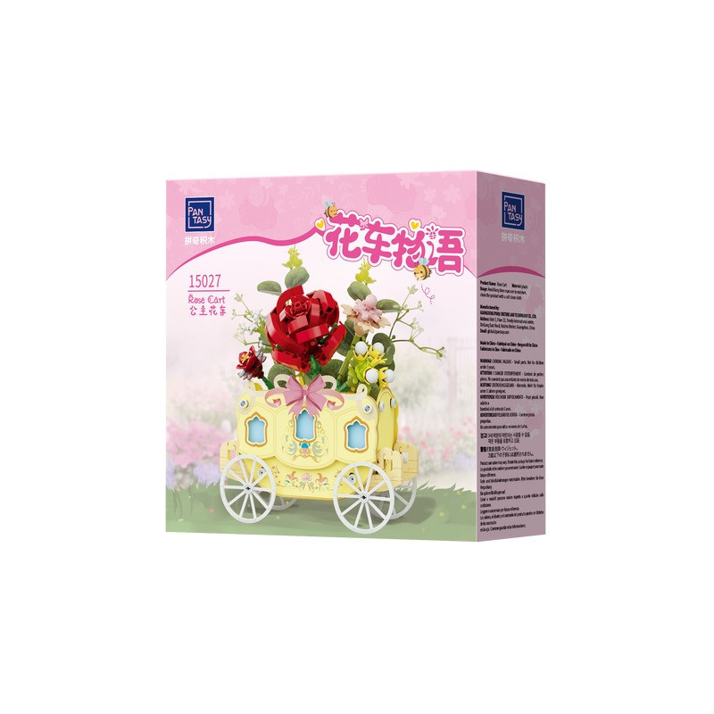  Pantasy klocki wózek z różą 15027 21894