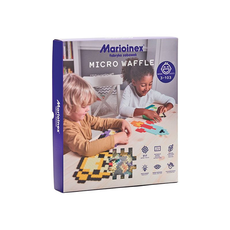  Klocki waffle micro 817szt 03025