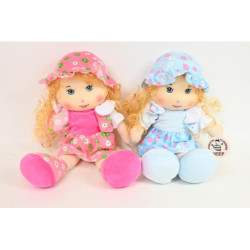 Lalka miękka kręcone włosy duża BRG 03895 38953