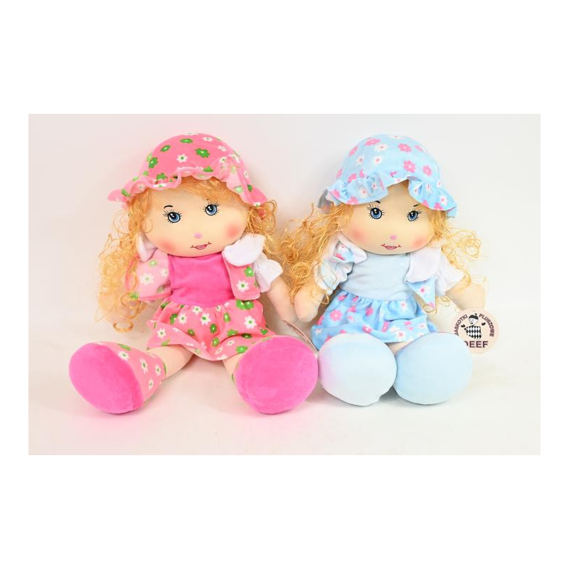 Lalka miękka kręcone włosy duża BRG 03895 38953