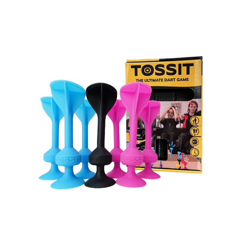  TOSSIT Zestaw startowy 7szt róż/nieb.40444