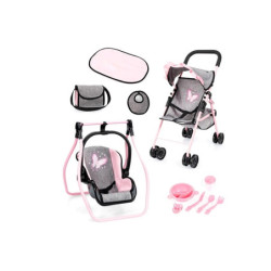  BAYER wózek spacer zest 6w1 szary 21533AC