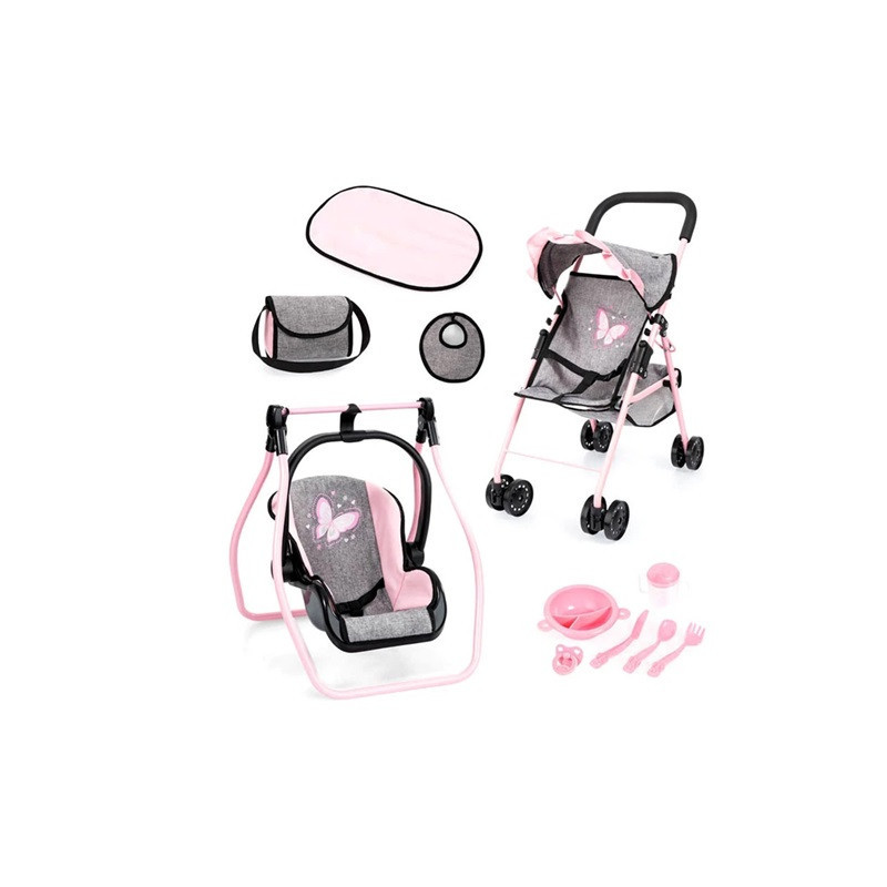  BAYER wózek spacer zest 6w1 szary 21533AC