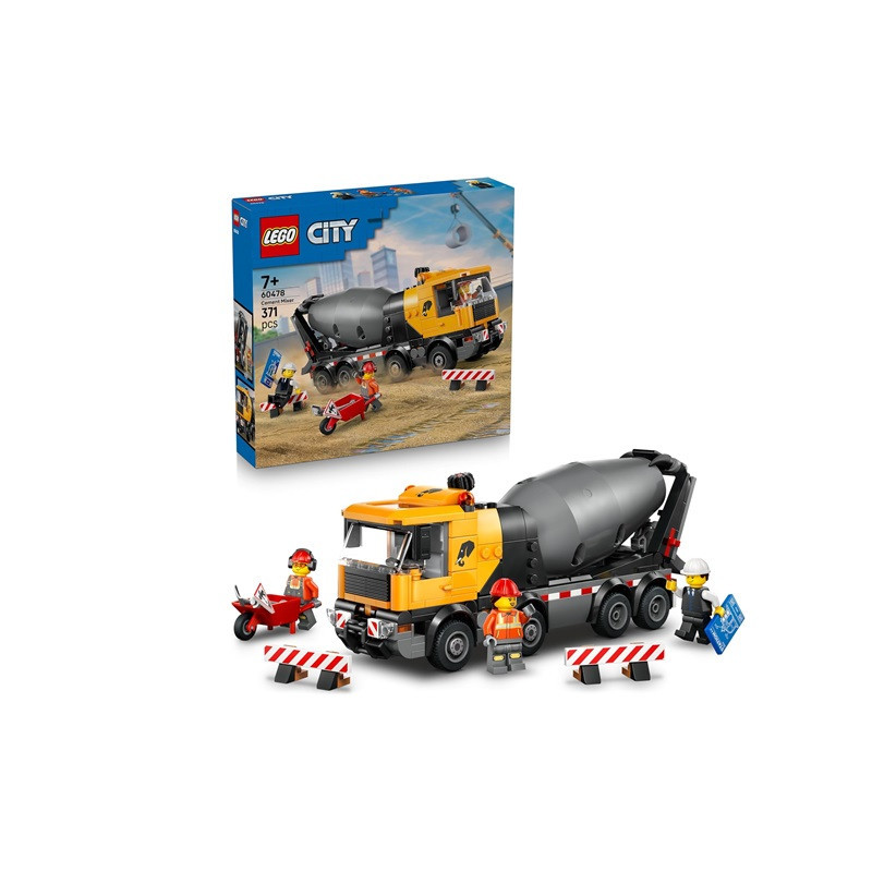  LEGO CITY Betoniarka 60478