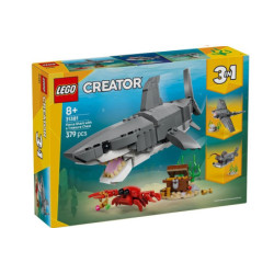  LEGO CREATOR Groźny rekin i skrzynia 31381