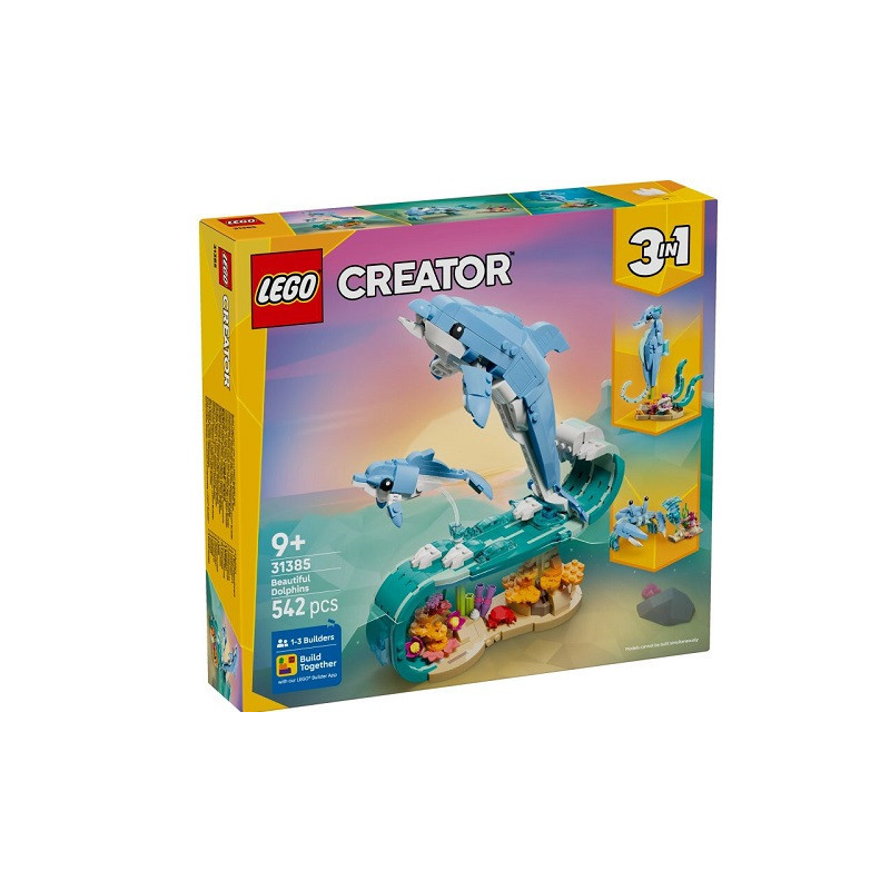  LEGO CREATOR Piękny delfin 31385