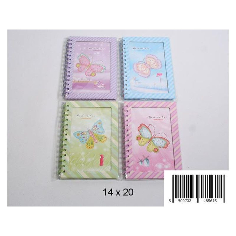  Notes z motylkiem D27375 85615