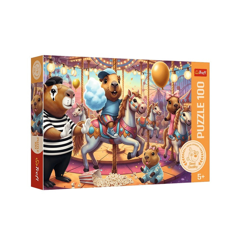 PUZZLE 100 Kapibary na wakacjach 16566