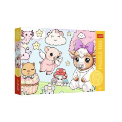 PUZZLE 160 Zwierzaki maluchy 15442