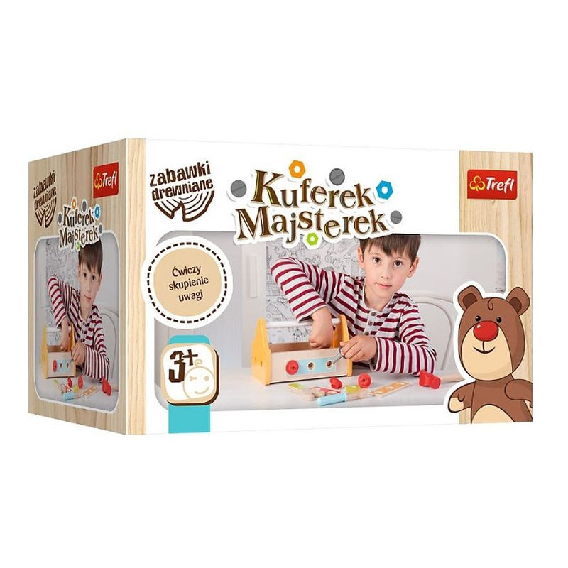 TREFL Zabawka drewn.Kuferek Majsterek 60797