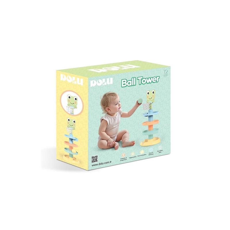 DOLU wieża-zjeżdżalnia z piłeczkami 5208