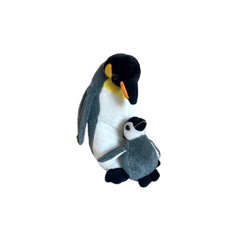 Pingwin z dzieckiem 25cm 13877 20963