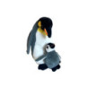 Pingwin z dzieckiem 25cm 13877 20963