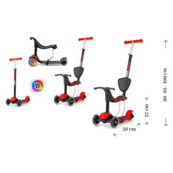  Scooter Little Star Red 1596 22886
