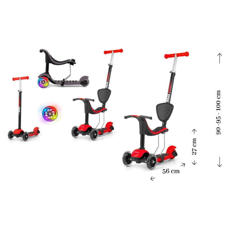  Scooter Little Star Red 1596 22886