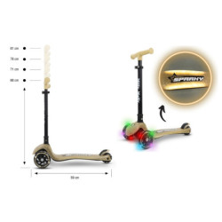  Scooter Sparky Champagn 6250 00351