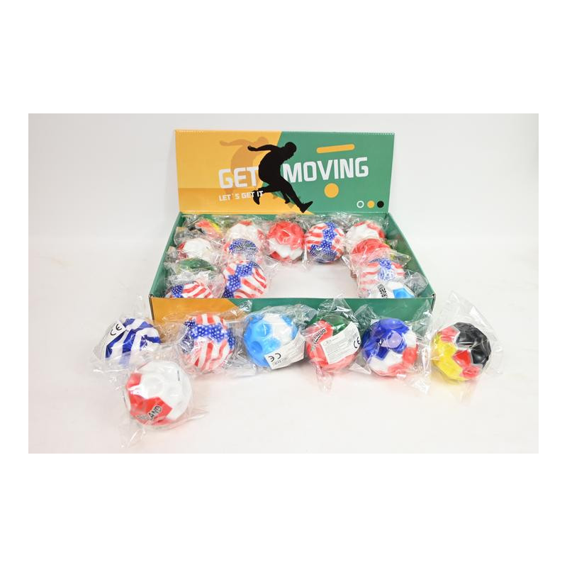 Piłeczka superodb 7cm Mistrz.świaflagi HPC07 57003