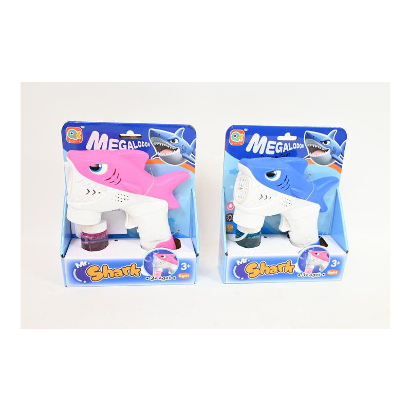 Pistolet na bańki mydlane rekin św 014127 07342