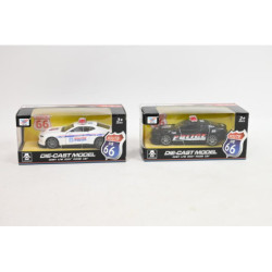 Samochód metalowy policja box MPQ36056-4 05649