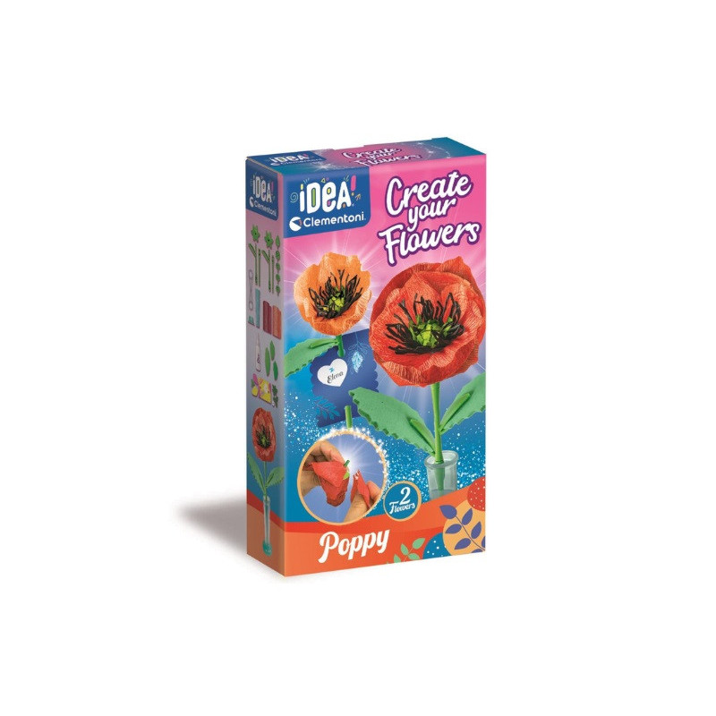 CLE IDEA mini fabryka kwiatów Mak 18345