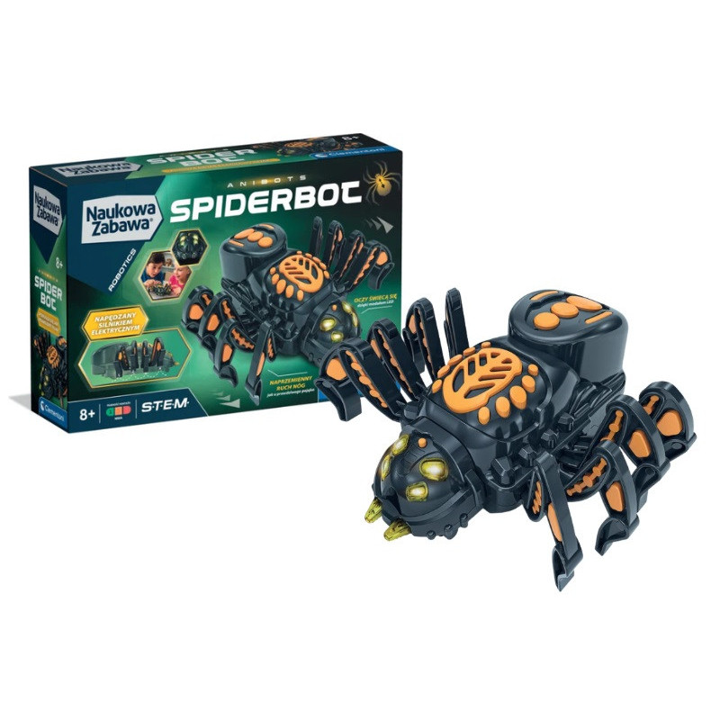 CLE Naukowa zabawa SpiderBot 50454 P