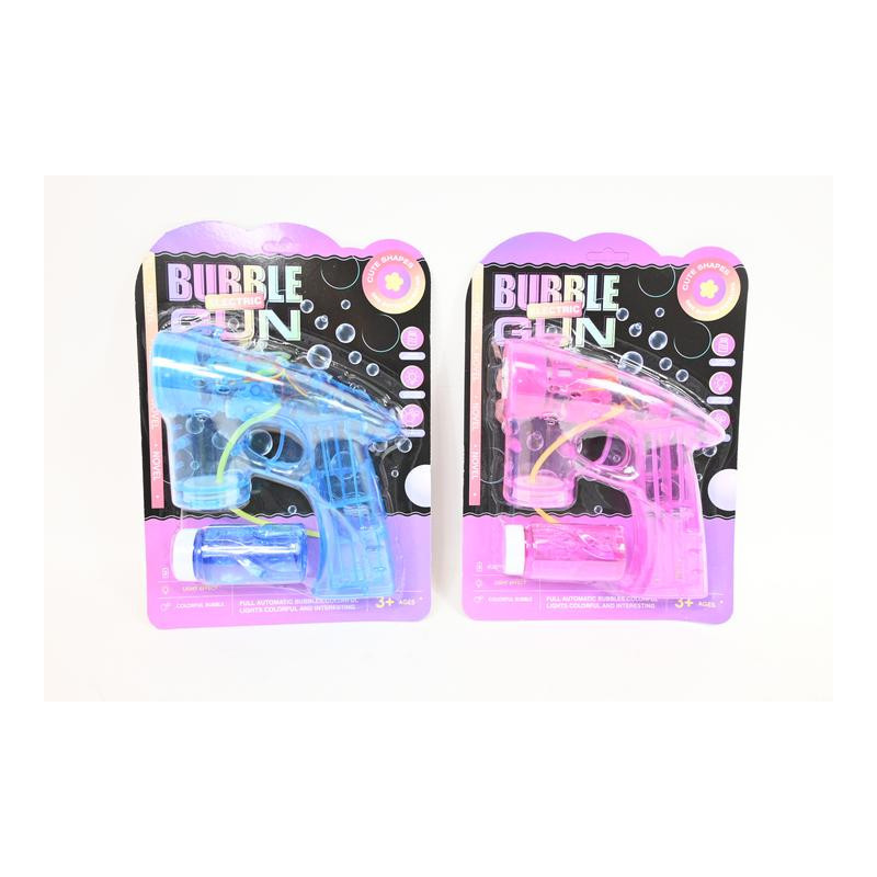 Pistolet na bańki mydlane na baterie 518A 15319