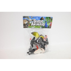 Zwierzęta ptaki 5szt 2rodz Q910-5 15074