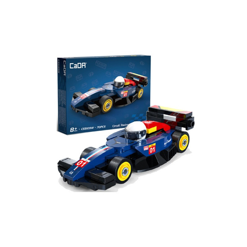  Cada klocki CircuitRacCarDarBlu C55109W 33308